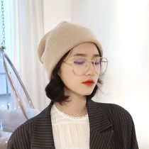 Short Hair Winter Hat 2021 New Womens Head Big Suitable Ocean Gas This Year Popular Lunar Cap Knit Cap