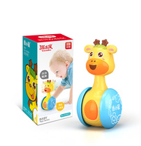 Deer Xiaoxing Tumbler Children Cartoon Toys Newborn Baby Rattle Early Education Boys and Girls Babies 0-1-2-3 Years