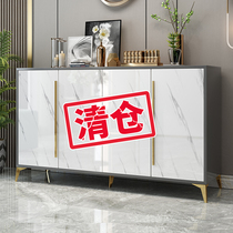 Light luxury shoe cabinet household door simple modern door small apartment simple entrance cabinet small balcony locker