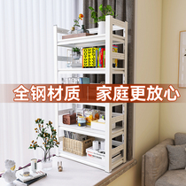 Nicely Floating Window Bookshelves Landing Balcony Storage Racks Net Red Shelf Home Living Room Iron Art Book Collection Shelf