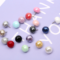Pearl anti-light button invisible seam-free nail-free anti-light button small fragrant wind anti-light fashion all brooch