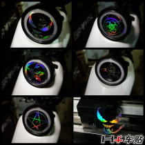 Mavericks electric car headlight stickers n1s ngt M nqi mqi uqi cute personality laser decoration stickers