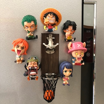 Bottle Opener Fridge Sticker Sea Thief King Creative Beer Mesh Red Magnetic Sticker Magnetic Attachment BASKET BOTTLE OPENER BOTTLE OPENER