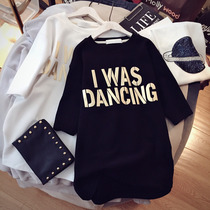 South Koreas Dongdaemun Summer new short sleeve T-shirt woman with loose casual pure cotton blouse white Korean version tide