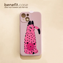 Benefit cute pink BAO WELN tiger applies Apple 13promax mobile phone shell iphone12 soft silicone mini new xsmax soft xr