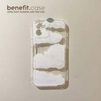 Benefit Brief Little Fresh Clouds Apply Apple 13promax Mobile Phone Shell iphone12mini Protective Sleeve Xsmax Transparent Ins Wind xr8pl