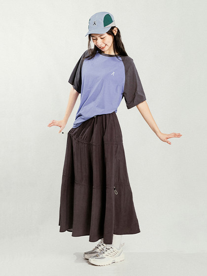 acmeitem aikemi 야외 여성의 캐주얼 드로 스트링 스커트 느슨 acmeitem aikemi 야외 여성의 캐주얼 드로 스트링 스커트 느슨