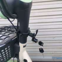 New national standard electric car hook anti-theft lock No. 9 Yadi Emma bubble table bell car battery car front hanging hook