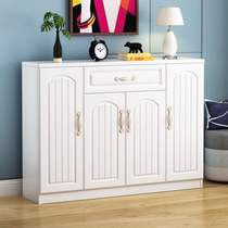 Eurostyle shoe cabinet doorway minimalist modern solid wood shoe rack Easy multifunctional living room Xuanguan door hall cabinet assembly