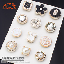 Button dark buttoned lady by buttoned clothes upscale invisible buckle concealed buckle with large number of buttoned buttons Large number of buttons Large number of buttons Large number of buttons