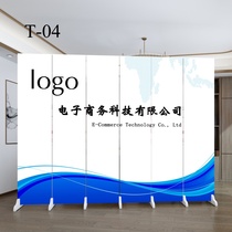 Screen partition wall living room folding mobile simple modern light luxury decoration office porch bedroom shelter home