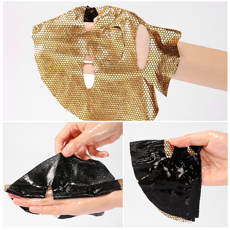 金刚侠24k黄金面膜金箔熬夜修复补水保湿抗初老男女士专用正品_一点