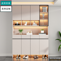 Shoe cabinet home door entry door into the home integrated against the wall storage entrance door changing shoes integrated cabinet large-capacity storage storage
