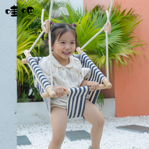 Wow baby swing indoor household hanging chair baby small hanging basket swing children's fabric bag toys outdoor