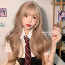 Mouthpieces Wig Women Nature Realistic Liu Hellolita Nets Red Korean Style Gentle Curly Hair Jk Everyday Headgear Style