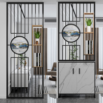 Nordic metal screen partition living room wrought iron light luxury home modern minimalist entrance bathroom washbasin grille