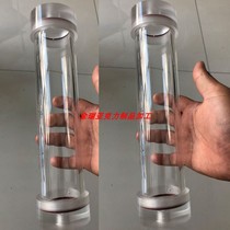Acrylic threaded pipe connection organic glass pipe turning thread inside and outside organic glass thread with threaded cap