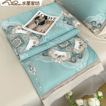 Mercury home spun summer cool by ice silk single double air conditioning by summer machine washable heather and thin quilt with four pieces