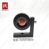 Total station L-type right-angle mini prism displacement settlement monitoring tunnel Highland Iron Bridge foundation pit monitoring