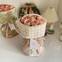 Rose simulation flower small fragrance finished bouquet soap flower eternal flower gift for girlfriend birthday