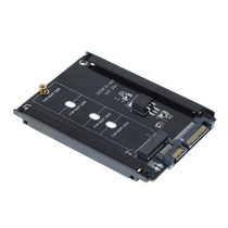 M 2 NGFF turn SATA3 22PIN riser 2 5 inch SSD Solid State hard disk expansion card not supporting NVME