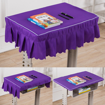Primary and middle school table cloth table cover desk cover school kindergarten study table cloth desk single double