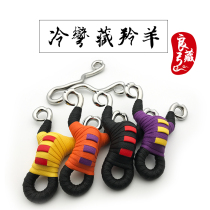 True cold bending 8mm antelope 304 stainless steel traditional reverse outdoor competitive slingshot high precision projectile