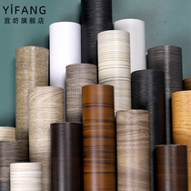 Thick wood tattoo furniture renovated sticker self - stick wallpaper cabinet wooden door table 3D stereo waterproof bedroom wallpaper