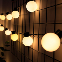 LED ball light Lantern Festival light Net red bedroom wedding photo studio Courtyard background decorative light starry string light