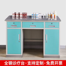 Rong Tenghui Medical Disposal Desk Clinic Medical Tuning Table Medical Workbench Stainless Steel Workbench