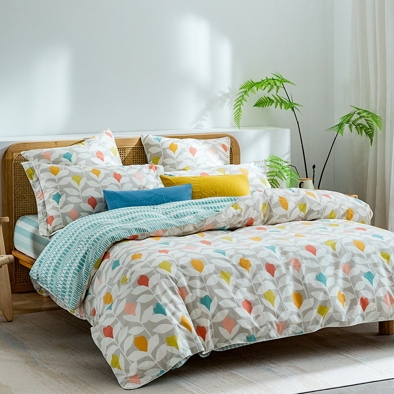 sanderson40支印花四件套长绒棉(热品库)