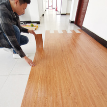 PVC floor leather thickened wear-resistant anti-cement floor directly paved with self-adhesive floor stickers refurbished imitation wood grain pvc floor leather