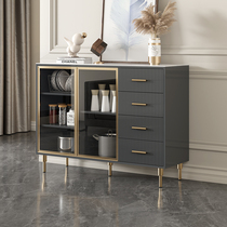 Italian rock board dining side cabinet modern simple small apartment living room light luxury bedroom restaurant multifunctional paint tea cabinet