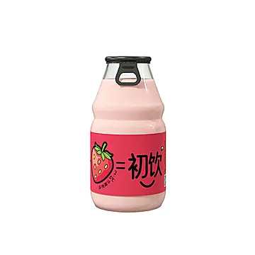 【初饮】草莓味牛奶饮品230g*5瓶装[6元优惠券]-寻折猪