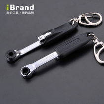 Import portable mini quick wrench Bicycle computer repair two-way sleeve joint ratchet quick pull tool