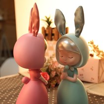 Nordic style cute little girl home accessories Light luxury style ornaments Creative decorations Personalized room decoration