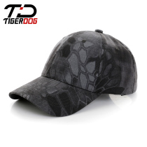 TigerDog Outdoor Sun Protection Hat Tactical Baseball Cap Men Casual Duck Tongue Cap Training Python Sun Hat