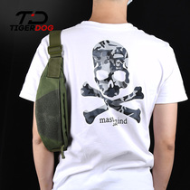 TigerDog Outdoor sports slant cross bag Mini Multi-function messenger small fanny pack Mens tactical bag Cycling travel bag
