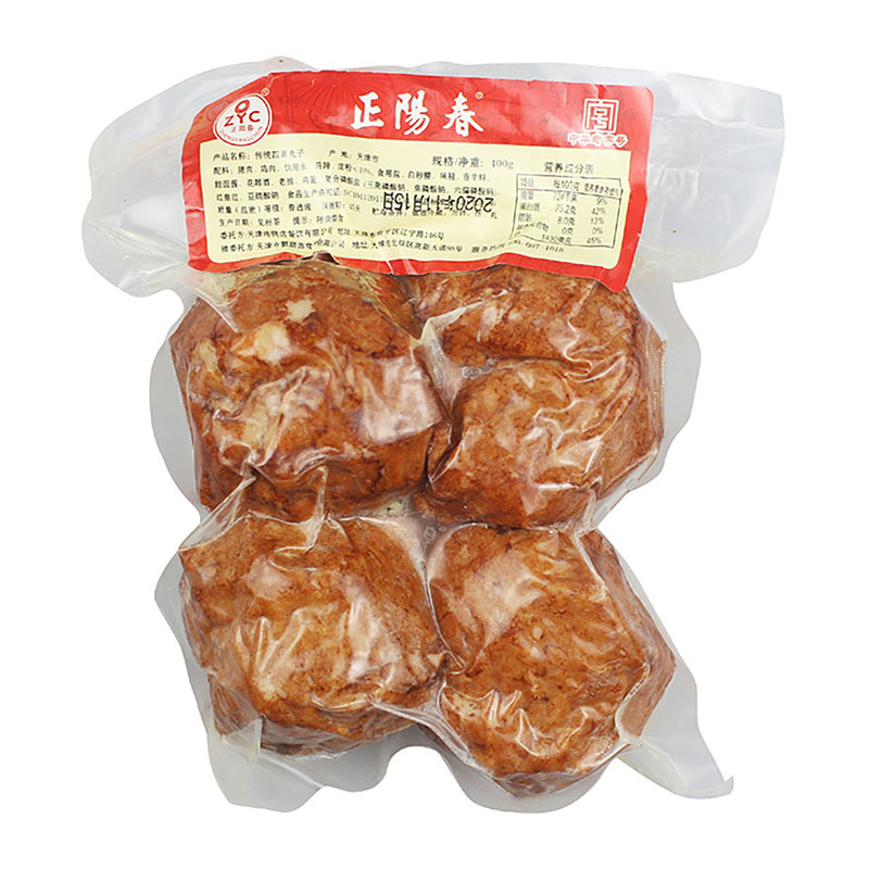 天津正阳春四喜丸子400g/袋 猪肉丸熟食红烧狮子头方便加热即食