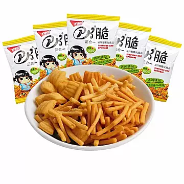 库存2000【稳定首单6元】虾条薯条15g*5包[10元优惠券]-寻折猪