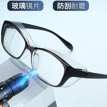 Anti-scratches glass goggles for men and women windproof sand dust anti-iron scraps anti-pariah polished outdoor high definition protective glasses