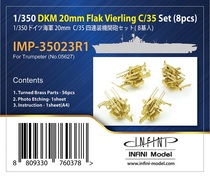 (INFINI IMP-35023R1)1 350 Germany 20mm C 35 four-mounted machine gun modified parts