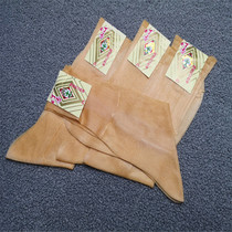 New mid-tube socks do not le foot nylon silk nylon womens lilac old-age loose mouth female Xin old-fashioned stockings and socks