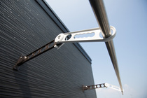 Japan TAKARA imported balcony courtyard exterior wall Indoor bay window Cantilever wall folding invisible hanger extender