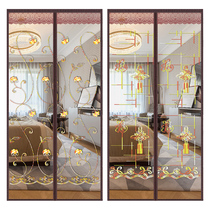 Summer velcro anti-mosquito door curtain household high-end screen curtain magnetic suction bedroom partition magnet self-priming mosquito net