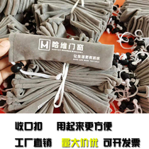 Flannel door handle gloves protective cover security door and window handle gloves custom printing broken bridge aluminum window handle cover property