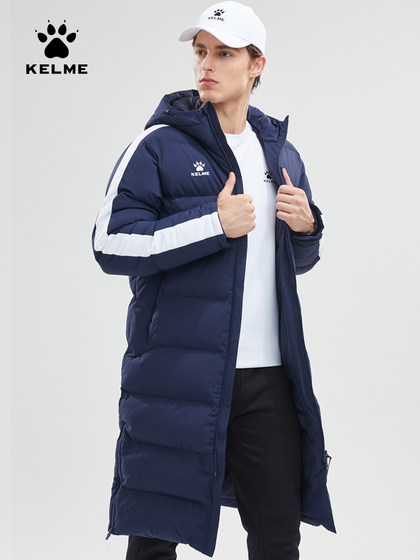 Kelme/Karme Sports Cotton Coat 남녀 남녀 롱 코트 캐주얼면 재킷 축구 재킷 훈련 재킷 겨울 Kelme/Karme Sports Cotton Coat 남녀 남녀 롱 코트 캐주얼면 재킷 축구 재킷 훈련 재킷 겨울