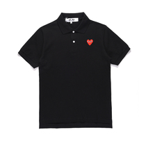 PLAY COMME des GARCONS Chuo Pau Ling Caring CDG Men and women Couple short sleeve T-shirt POLO shirt