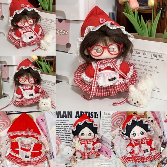 10cm baby clothes 20cm cotton doll girl clothes dress, no attribute plush doll doll replacement
10cm baby clothes 20cm cotton doll girl clothes dress, no attribute plush doll doll replacement