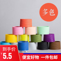 Silicone Cup Sleeve Glass Cup Insulation Cover Non-slip Anti-Burn Water Cup Ring Protective Sleeve Straight Cylinder Thickened Heat-resistant Tea Cup Sleeve
